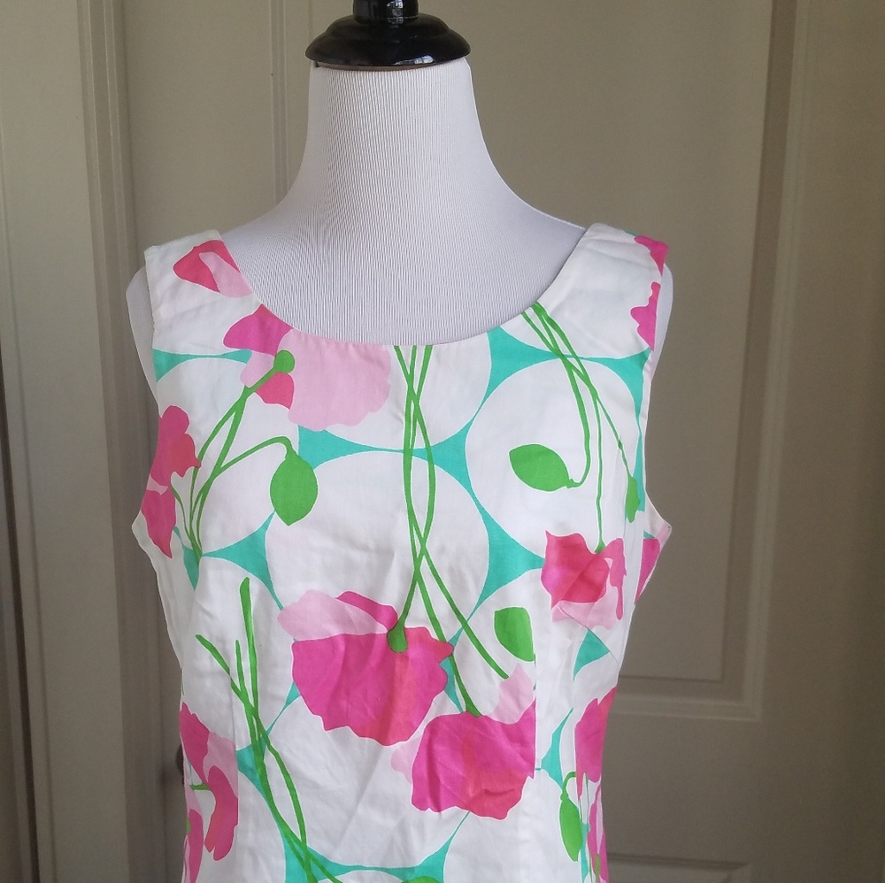 Lilly Pulitzer Floral Sheath Dress, 6 - Picture 4 of 7